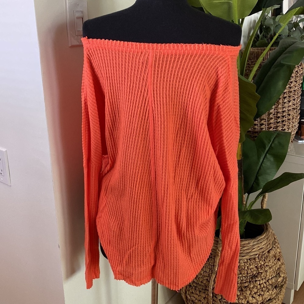 Urban Outfitters Out from Under Thermal Button Up Top - Picture 4 of 7